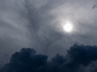 Obraz premium Gray Clouds Before Rain