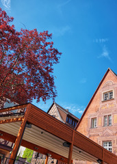 Rue de Turenne in Colmar at Alsace France