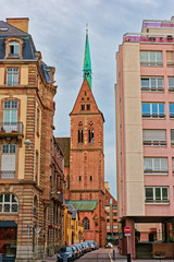 Obraz premium Saint Peter Church in Strasbourg in France