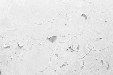 white wall with cracks