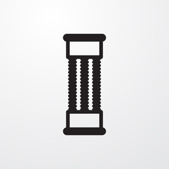 expander sport icon illustration