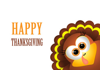 Card for Thanksgiving Day.