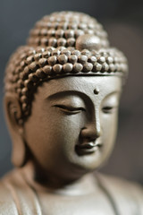 The face of the Buddha-style Zen