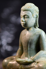 Stone Buddha, Khmer style