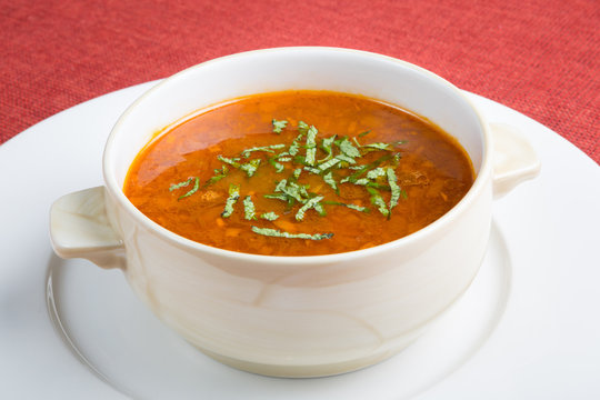 Red hot soup