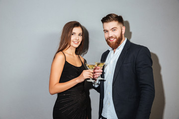 Image of friends with champagne