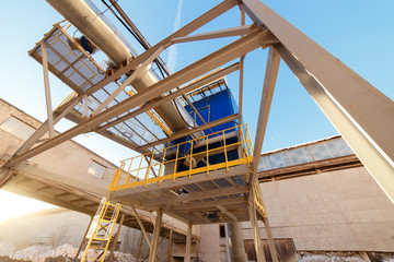 filter air system in the factory
