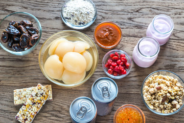 Foods with hidden sugar