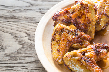 Fried chicken wings