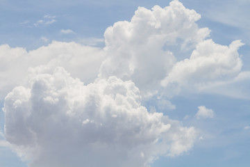 Clouds Form Phenomena / Abstract Clouds Form In The Air Of Natural Phenomena.