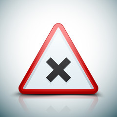 Obraz premium Irritant hazard sign