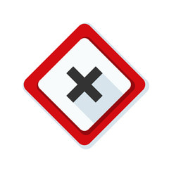 Obraz premium Irritant hazard sign