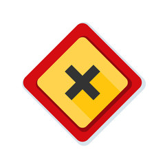 Irritant hazard sign