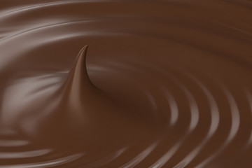 チョコレートテクスチャのＣＧ