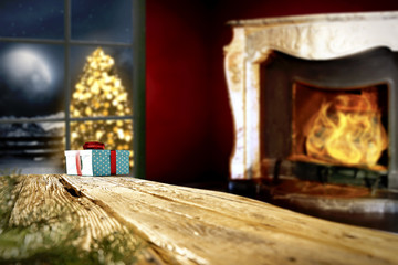 christmas table place 