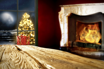 christmas table place 
