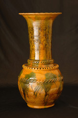 oriental antique ceramic vase