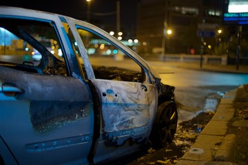 Voiture Brulée 