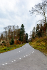 Fototapeta premium farbige Natur in der Jahreszeit