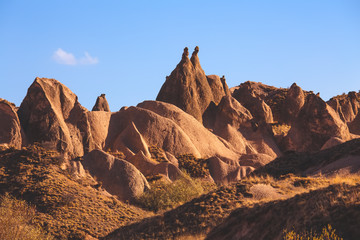 Cappadocia wonderful landscape view.