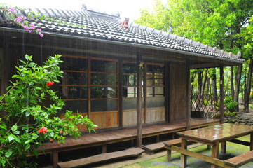 Kunigami-gun Bise Inn of old houses ShiraPama Japan