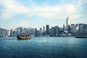 Fototapeta premium Hong Kong harbour