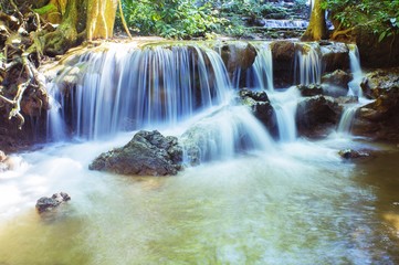 Thararak waterfall baan chedi kho, Mae sot, Tak, Thailand