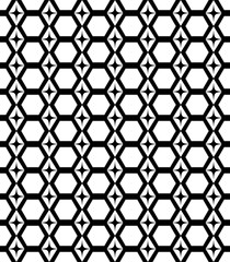 Fototapeta premium Jednolity wzór o strukturze plastra miodu 3