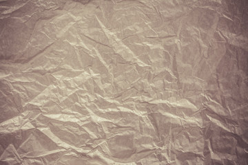crumpled paper. background or texture