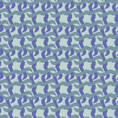 Wavy pastel seamless pattern