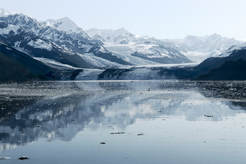 Fototapeta na wymiar Harvard Glacier at College Fjord, Prince William Sound, Alaska