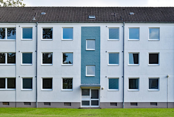 Leerstehender Wohnblock