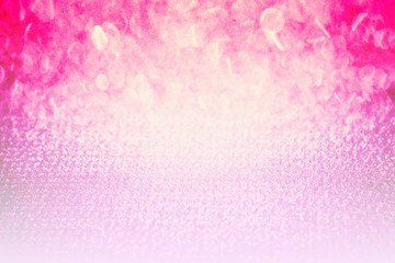 Pink abstract shiny glitter bokeh background,Easy use beauty pretty spaces as contemporary background design
