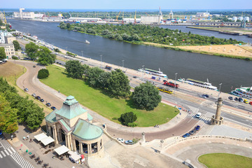 Szczecin / port view