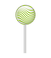 lollipop candy sweet isolated icon vector illustration design