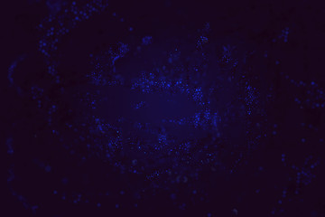 Abstract glittering and shimmering light background