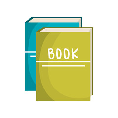 books school isolated icon vector illustration design