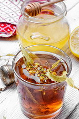 Linden herbal tea