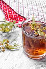 Linden herbal tea