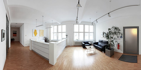 Panorama modernes Büro