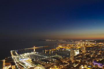 Fototapeta na wymiar Puerto de Alicante
