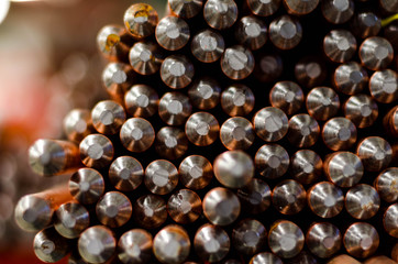 ground rods end view