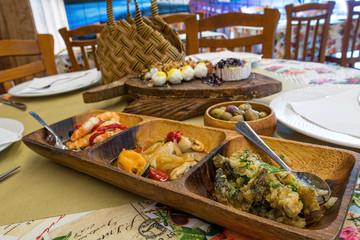 cheese tuna and chichen entries