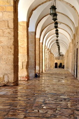 Arkaden in der Altstadt von Jerusalem