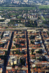 Fototapeta premium Zagreb from air