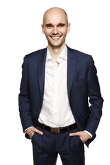 Happy Young Manager