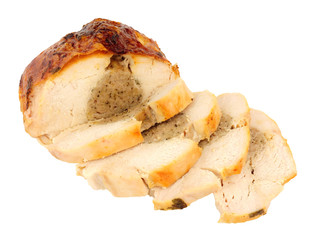 Roast Chicken Meat Crown With Stuffing