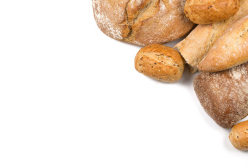 Composition with bread