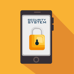 security system technology icon vector illustration eps 10