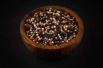 bowl of various pepper